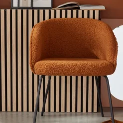 Fauteuil TEDDY MOKA Caramel