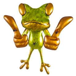 Garderobe murale 3 crochets Grenouille