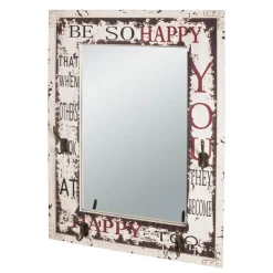 garderobe murale avec miroir HAPPY