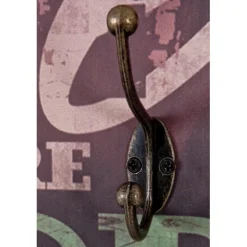 Garderobe murale Give violet 10 crochets