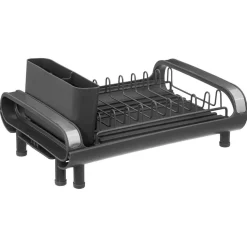 Égouttoir Etira 1 niveau gris en polypropylène