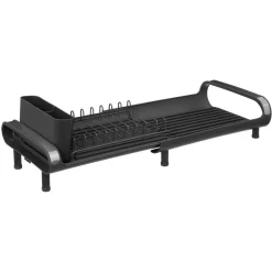 Égouttoir Etira 1 niveau gris en polypropylène