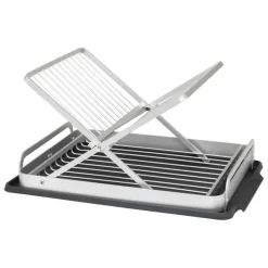 Égouttoir pliable gris