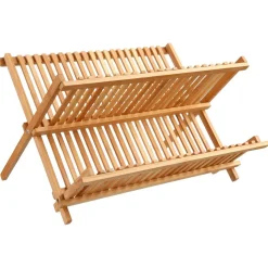 Égouttoir Pliant en Bambou