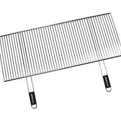 Grille acier recoupable - 2 poignées - L.100xP.40 cm