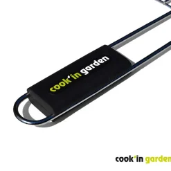 Grille acier recoupable - 2 poignées - L.100xP.40 cm