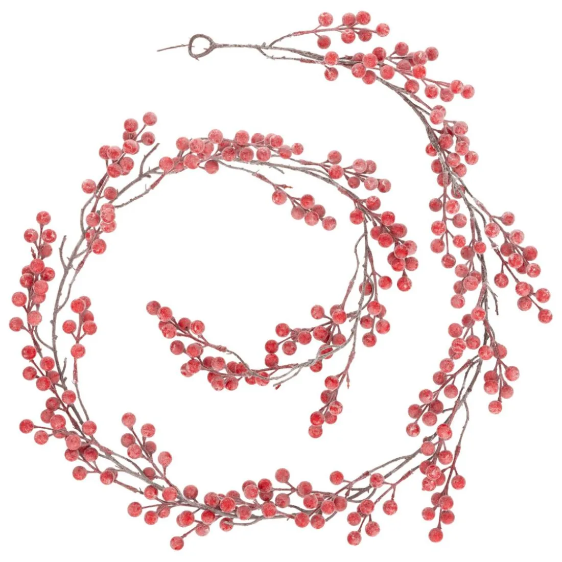 Guirlande de Noël baies rouges