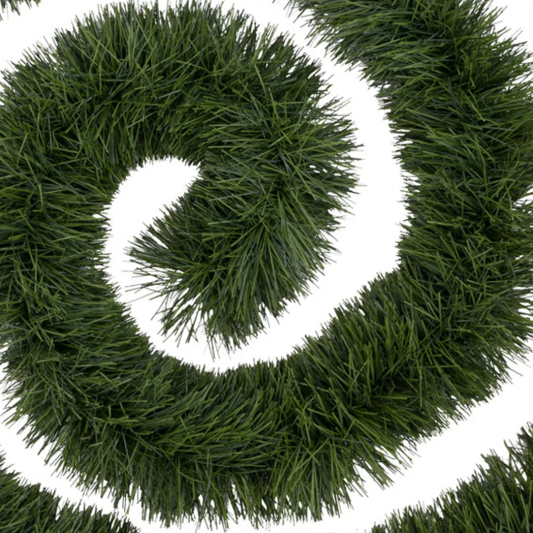 Guirlande de Noël verte en plastique