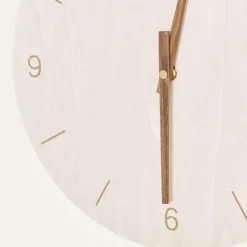 Horloge contreplaquée ronde - Simplicity