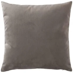 Housse de coussin lin lavé - beige