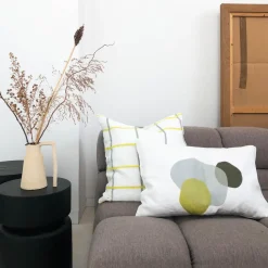 Housse de coussin PIA Brume 60 x 40