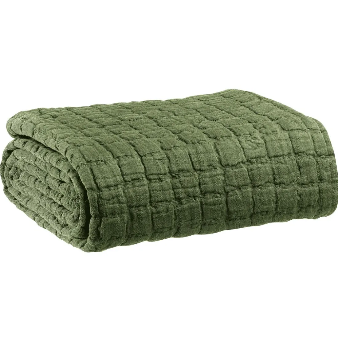 Jeté de lit Swami Olive