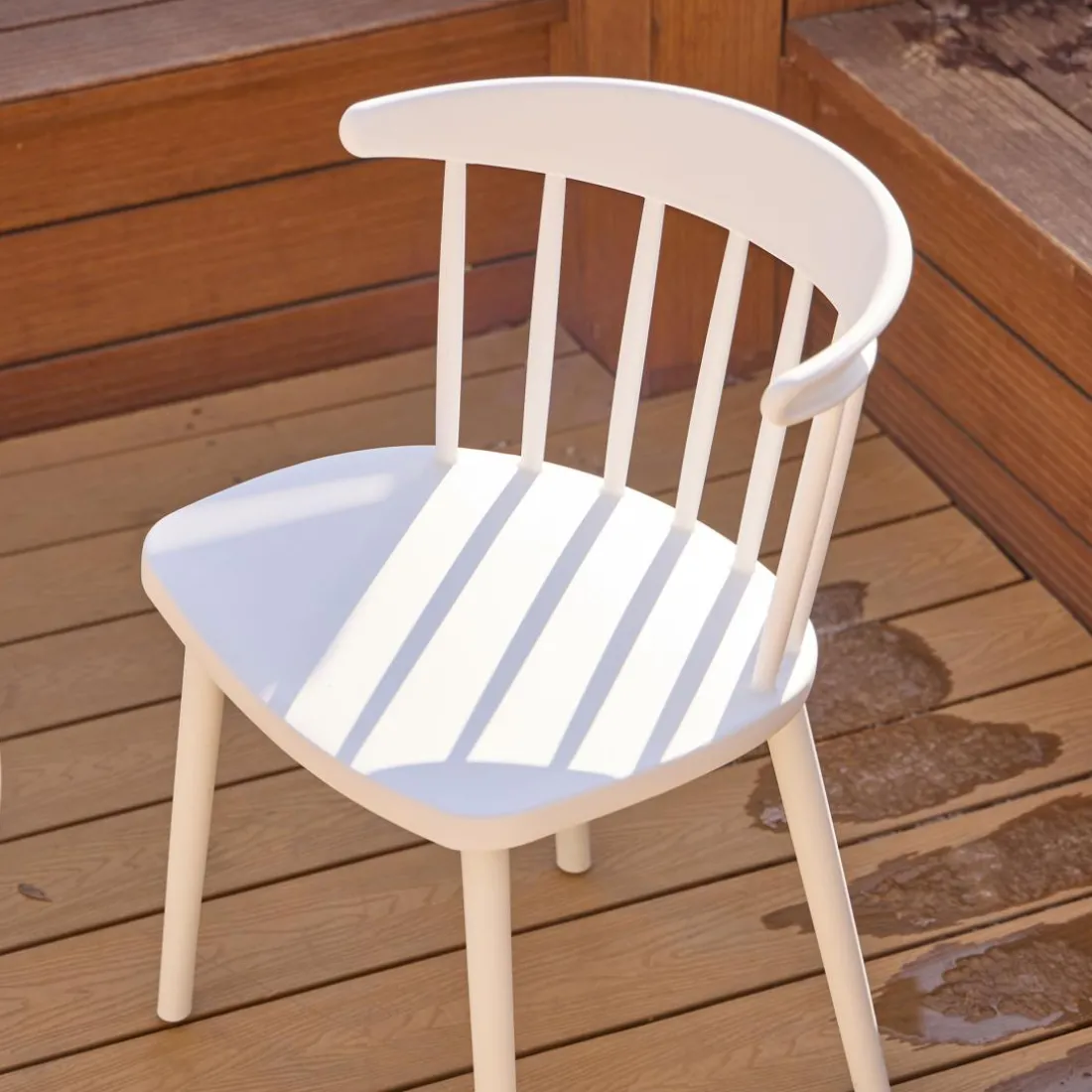 La chaise EXCHANGE design scandinave Blanc
