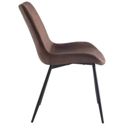 La chaise KOGE design scandinave marron