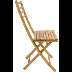 La chaise PALEMPANG design moderne et sa structure en bois massif marron