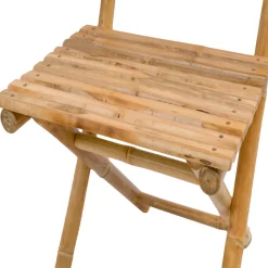 La chaise PALEMPANG design moderne et sa structure en bois massif marron