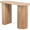 La console PIREUS son design scandinave et sa structure en bois massif