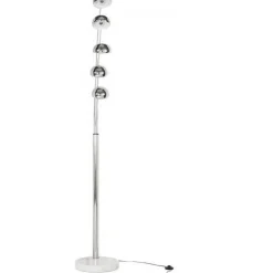 Lampadaire 5 Arcs chrome