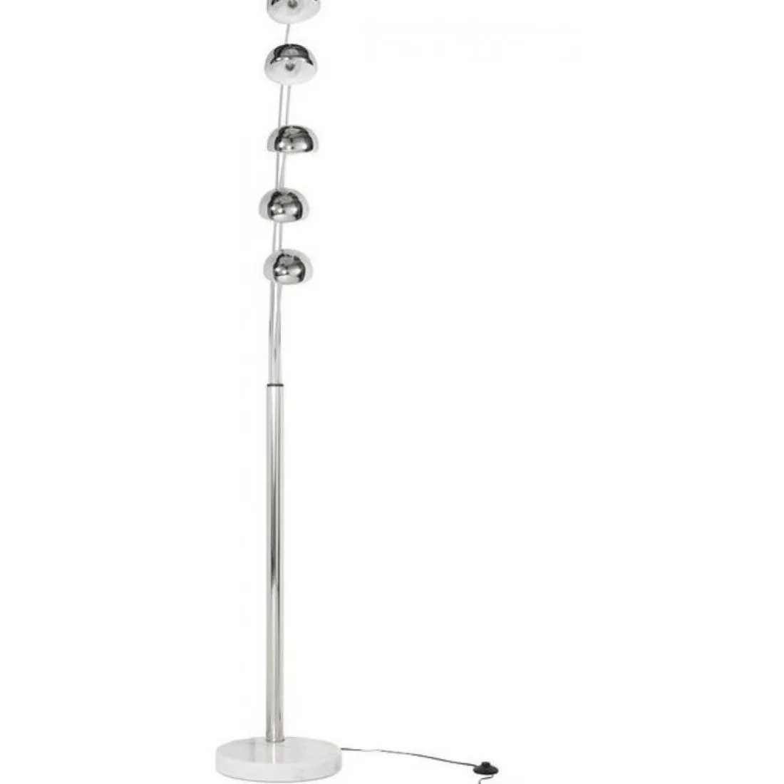 Lampadaire 5 Arcs chrome