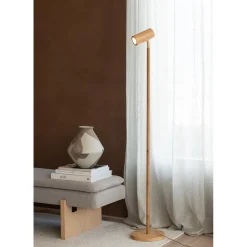 Lampadaire bambou Java naturel