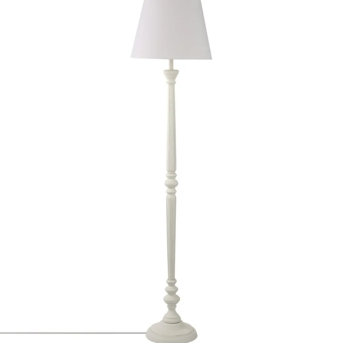 Lampadaire Bois Blanc H153