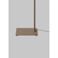 Lampadaire Boston sable abat-jour lin clair