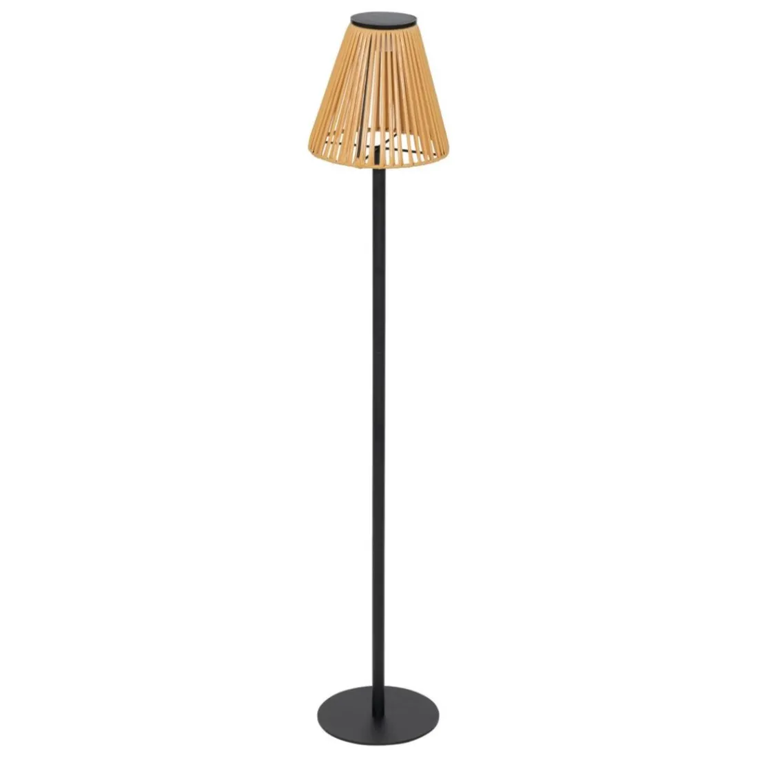 Lampadaire d'extérieur solaire et USB