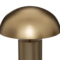 Lampe à Poser Cylindrique H100 CHAMPI Métal Doré