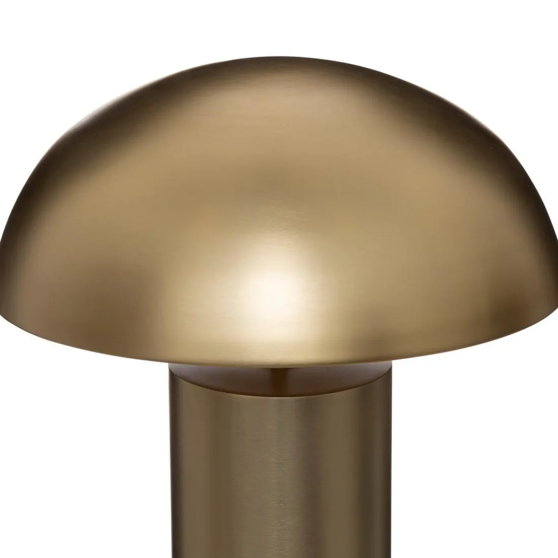 Lampe à Poser Cylindrique H100 CHAMPI Métal Doré
