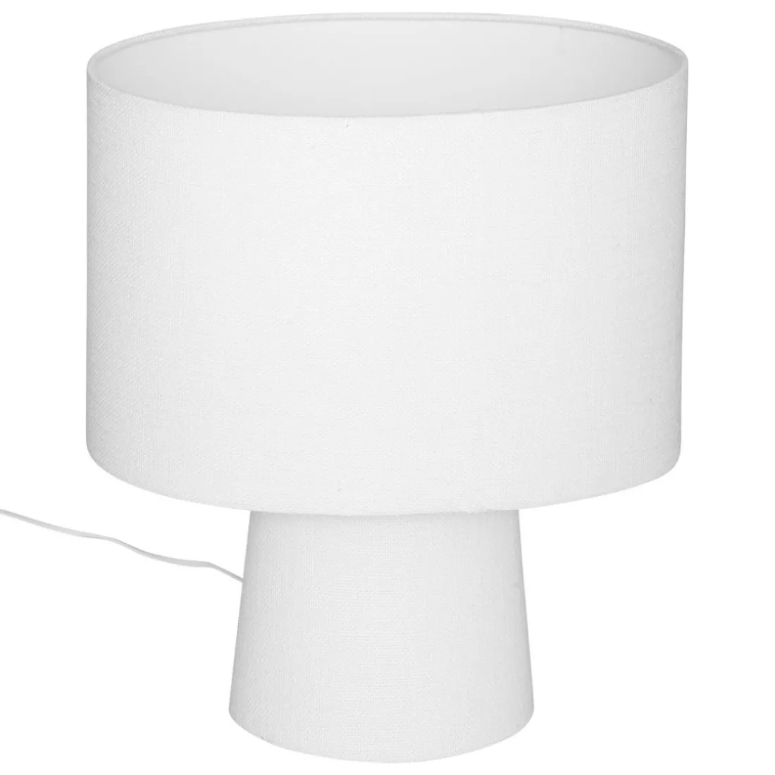 Lampe à poser design en tissu