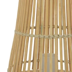 Lampe à poser en Bambou Mahe Naturel H38