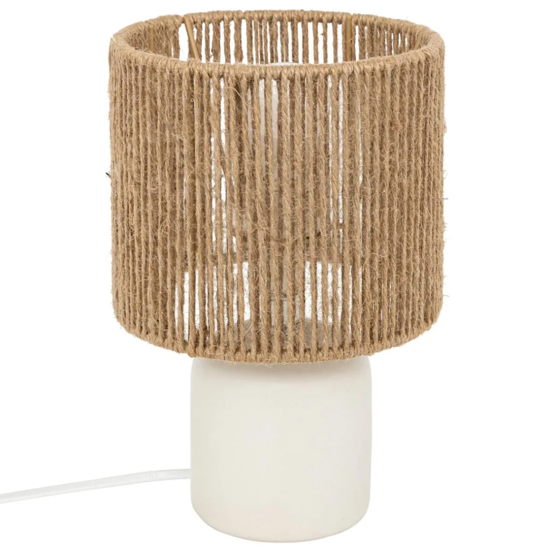 Lampe à poser Koby blanc