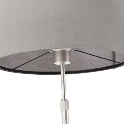 Lampe à poser 'LIVING MINI' grise réglable en hauteur