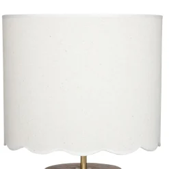 Lampe à poser marron