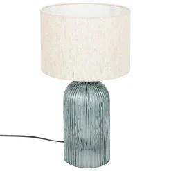 Lampe à poser Mati Verre Bleu