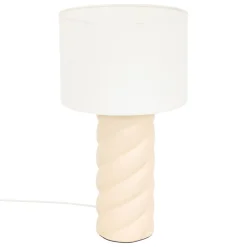 Lampe à poser Noly Céramique Beige