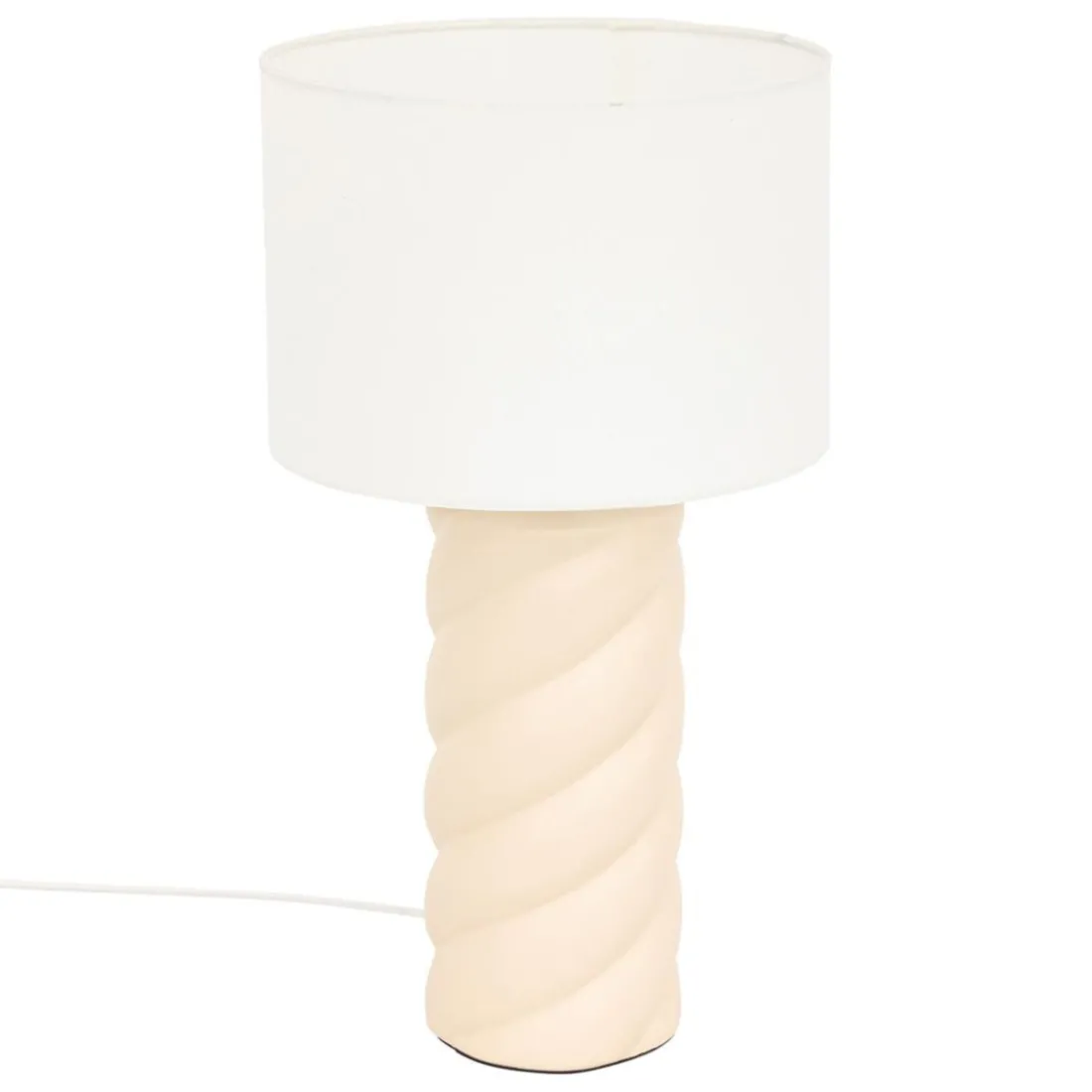 Lampe à poser Noly Céramique Beige