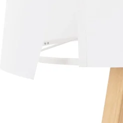 Lampe à poser trepied 'SPRING MINI' avec abat-jour blanc style scandinave