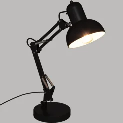 Lampe arc Bren noir H55,8cm