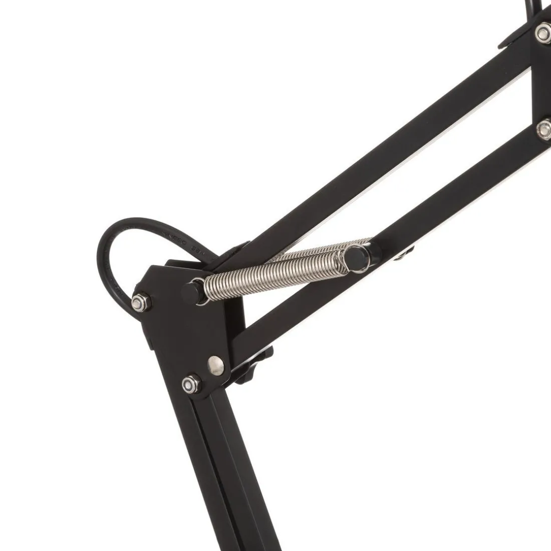 Lampe arc Bren noir H55,8cm