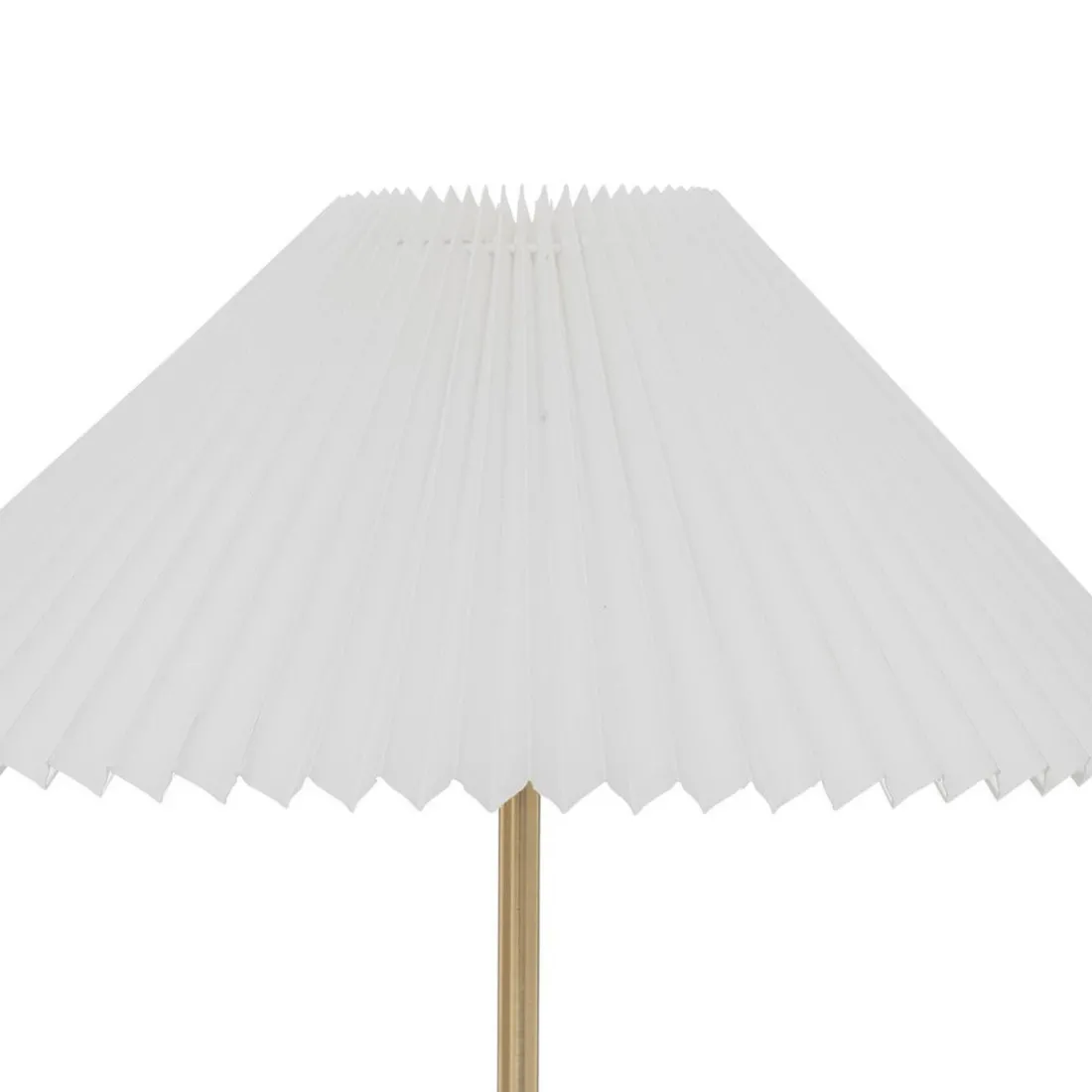 Lampe H47cm en métal blanc