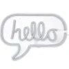 Lampe Néon Hello Acrylique USB