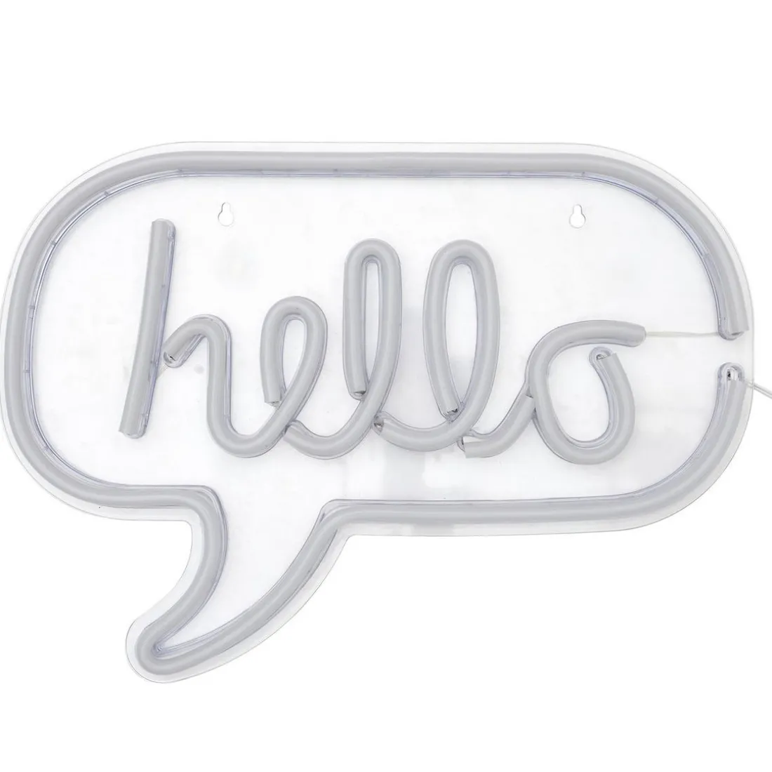 Lampe Néon Hello Acrylique USB