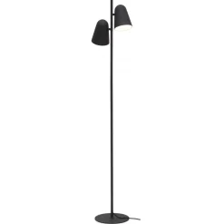 Lampe sur Pied Len Métal SALAMANCA Noir