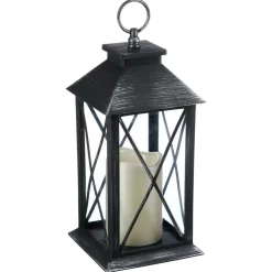 Lanterne LED H28 gris