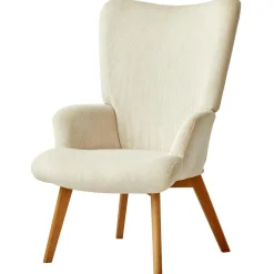 Le fauteuil de salon MALMO design scandinave beige