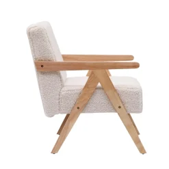 Le fauteuil de salon SANTAREM design scandinave