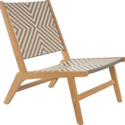 Le fauteuil intérieur extérieur en acacia massif AGUILARES au style scandinave