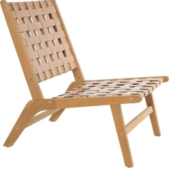 Le fauteuil intérieur extérieur en acacia massif AGUILARES