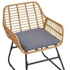 Le salon de jardin DANANG style scandinave et sa couleur grise intemporelle
